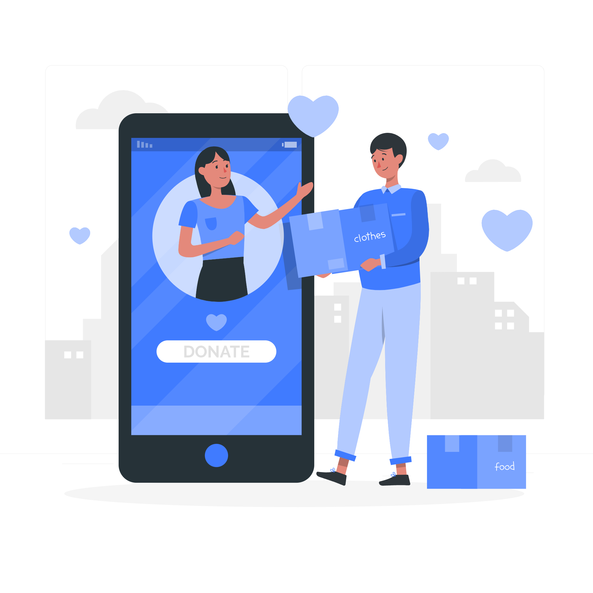donation illustration